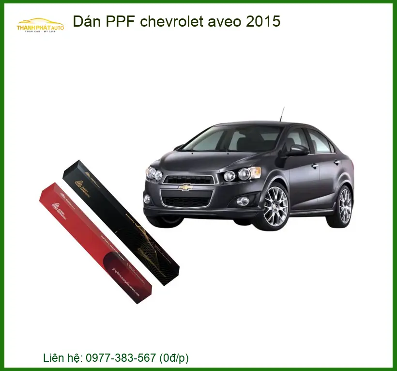 Dán PPF Chevrolet Aveo 2015 - Trung Tâm Chuyên Dán PPF Uy Tín Cao Cấp TPHCM