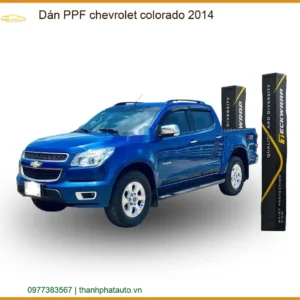 Dán PPF Chevrolet Colorado 2014 - Địa Chỉ Lắp Đặt Chính Hãng TPHCM