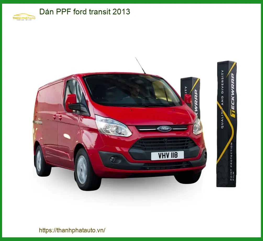 Dán Phim PPF Chống Xước Ford Transit 2013 - Địa Chỉ Lắp Đặt Uy Tín TPHCM
