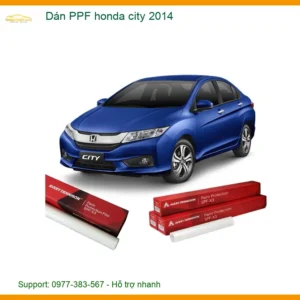 Dán PPF Honda City 2014 - Đơn Vị Thi Công Chuyên Nghiệp Chính Hãng TPHCM