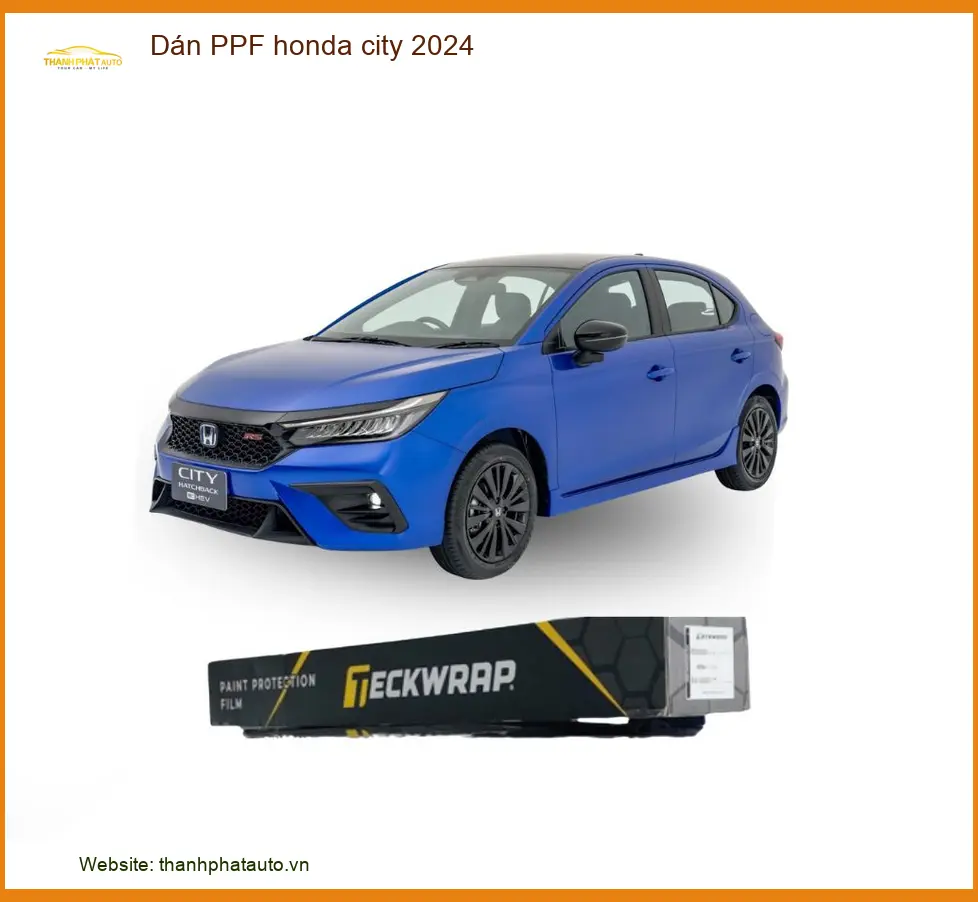 Dán PPF Honda City 2024 - Trung Tâm Lắp Đặt Uy Tín Giá Tốt TPHCM