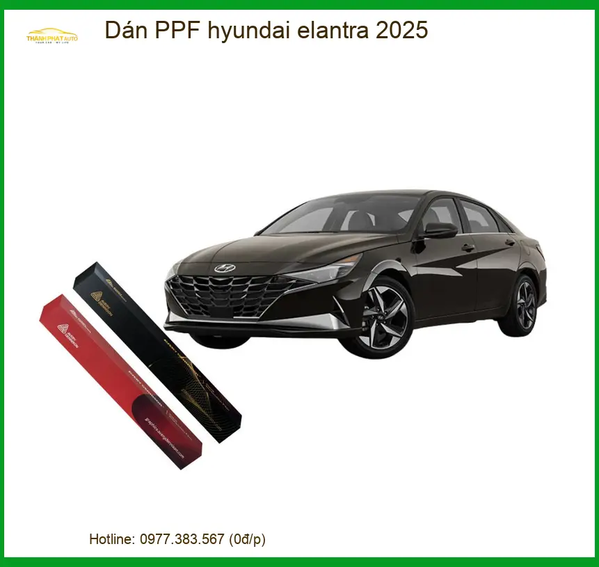 Dán Phim PPF Bảo Vệ Sơn Hyundai Elantra 2025 - Địa Chỉ Lắp Đặt Uy Tín TPHCM