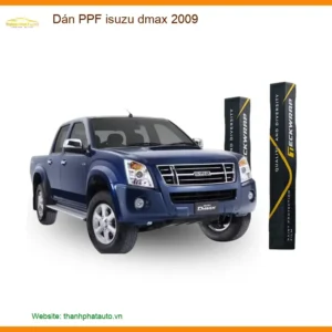 Dán PPF Isuzu Dmax 2009 Chống Trầy - Trung Tâm Thi Công Uy Tín TPHCM