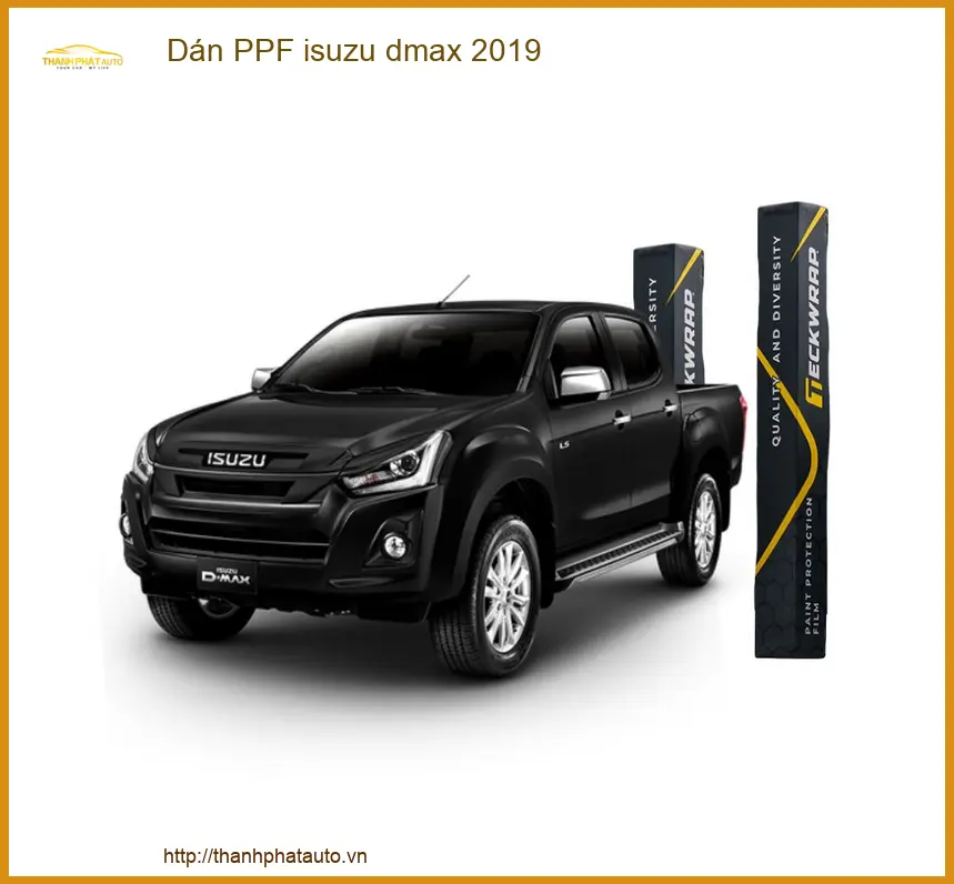 Dán PPF Isuzu D-Max 2019 - Địa Chỉ Thi Công Chính Hãng Giá Tốt TPHCM