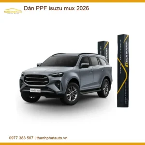 Dán PPF Isuzu MUX 2026 - Địa Chỉ Nâng Cấp Chính Hãng Uy Tín TPHCM