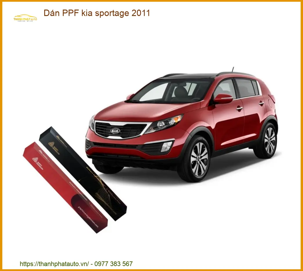 Dán PPF Kia Sportage 2011 - Trung Tâm Gắn Chính Hãng Giá Tốt TPHCM