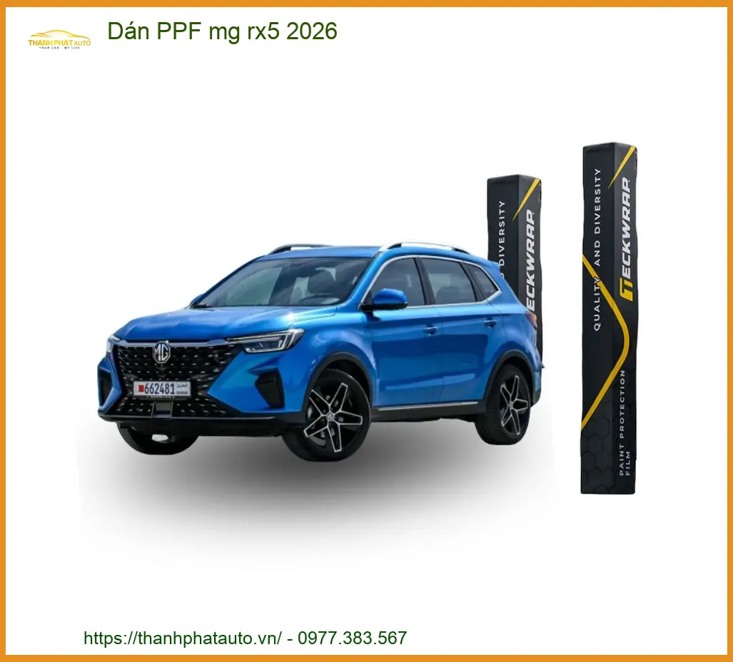 Dán PPF MG RX5 2026 - Trung Tâm Lắp Đặt Uy Tín TPHCM