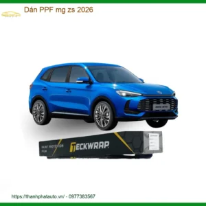 Dán PPF MG ZS 2026 - Địa Chỉ Lắp Đặt Uy Tín TPHCM