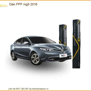 Dán PPF Chống Trầy Xước Xe MG5 2016 - Địa Chỉ Lắp Đặt Chính Hãng Giá Tốt TPHCM