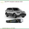 Dán PPF Mitsubishi Outlander 2020 - Địa Chỉ Thi Công Uy Tín TPHCM