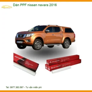 Dán PPF Bảo Vệ Sơn Nissan Navara 2016 - Trung Tâm Thi Công Chính Hãng Uy Tín TPHCM