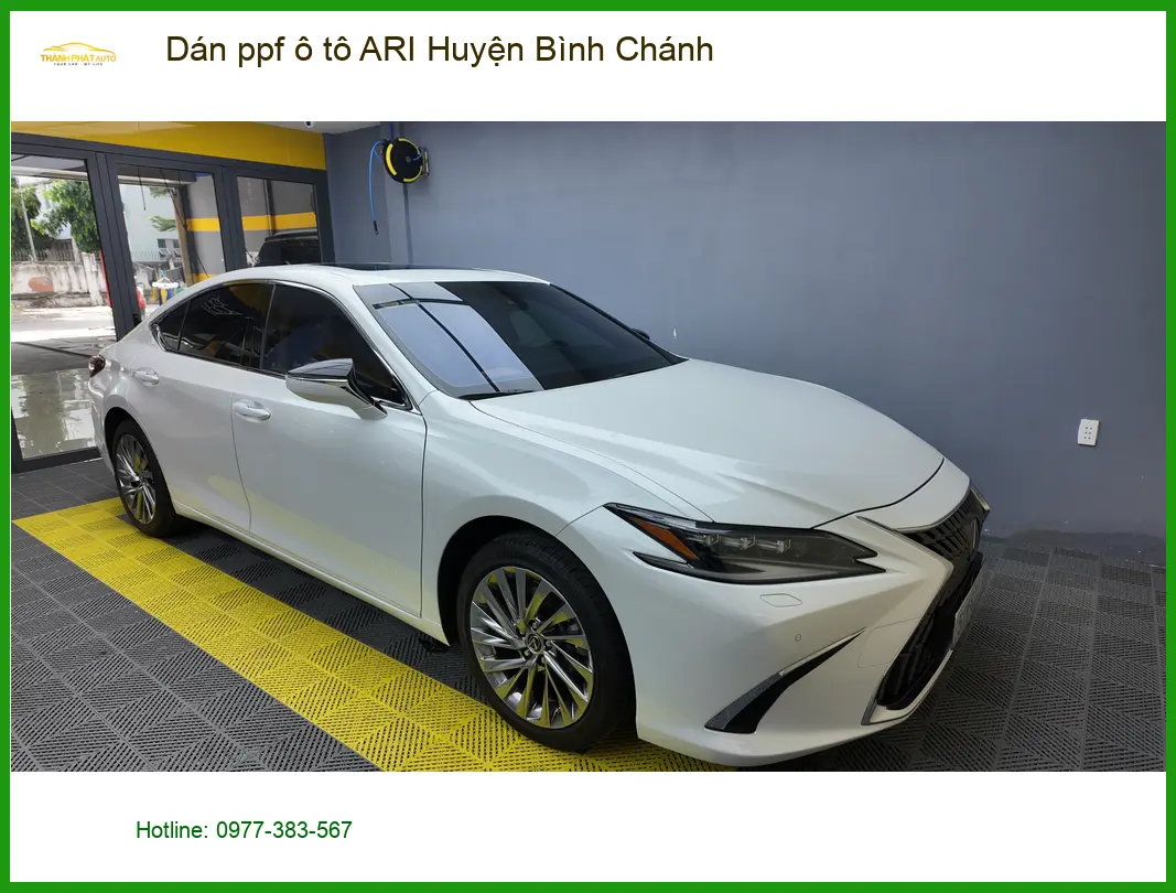 Trung Tâm Dán PPF Ô Tô ppf ô tô ARI Huyện Bình Chánh - Lắp Đặt Uy Tín TPHCM ảnh thực tế 2
