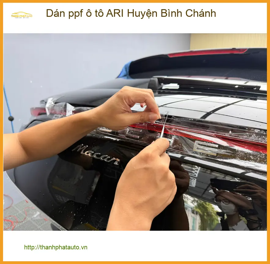 Trung Tâm Dán PPF Ô Tô ppf ô tô ARI Huyện Bình Chánh - Lắp Đặt Uy Tín TPHCM ảnh thực tế 3