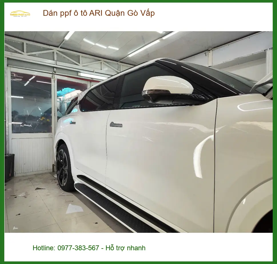 Trung Tâm Dán PPF Ô Tô ppf ô tô ARI Quận Gò Vấp - Thi Công Chuyên Nghiệp
