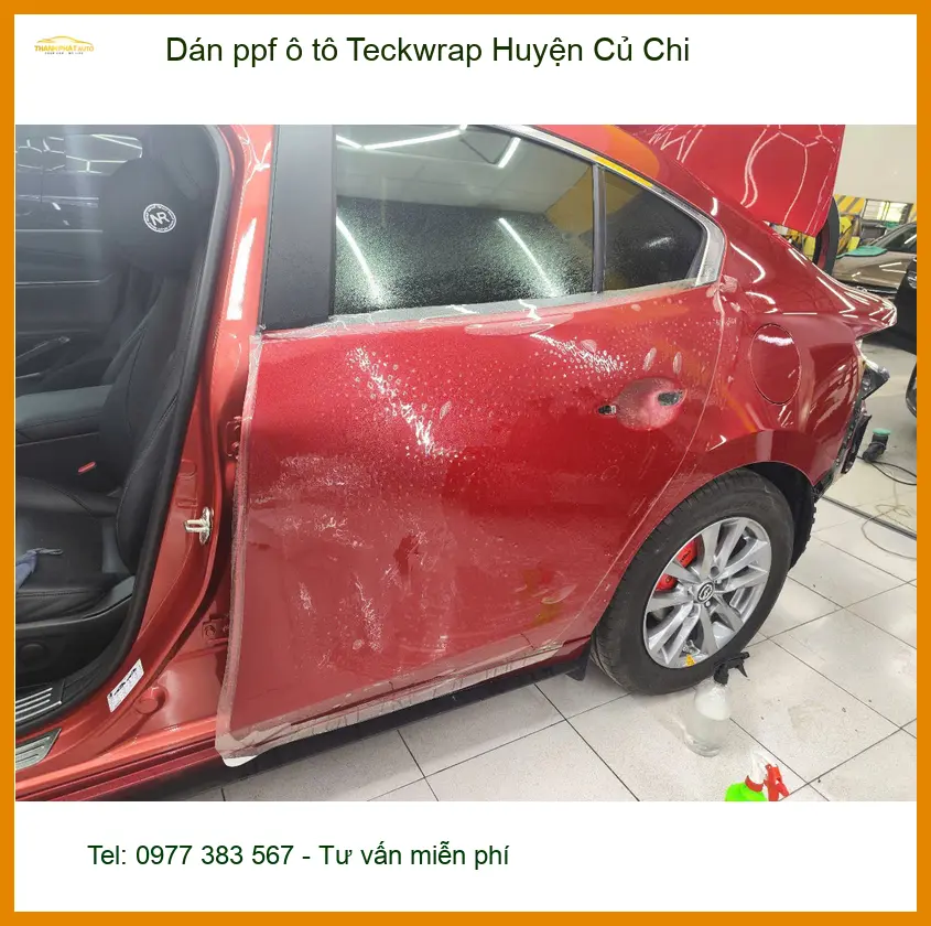 Trung Tâm Dán PPF Ô Tô ppf ô tô Teckwrap Huyện Củ Chi - Thi Công Chuyên Nghiệp