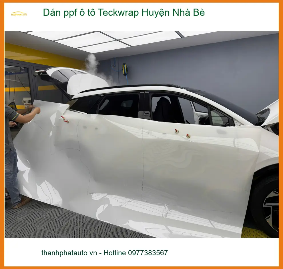 Trung Tâm Dán PPF Ô Tô ppf ô tô Teckwrap Huyện Nhà Bè - Thi Công Chuyên Nghiệp