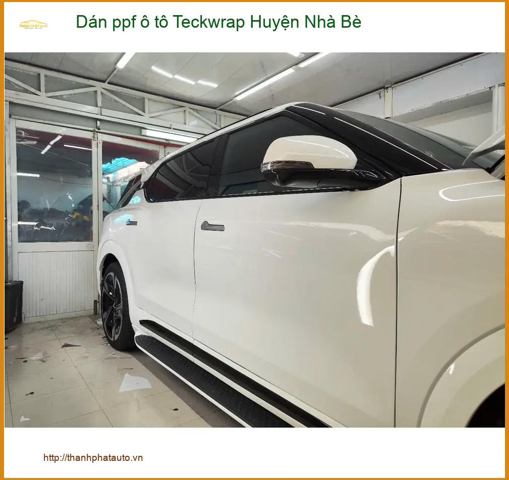 Trung Tâm Dán PPF Ô Tô ppf ô tô Teckwrap Huyện Nhà Bè - Thi Công Chuyên Nghiệp ảnh thực tế 2