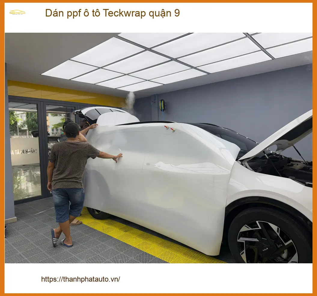 Trung Tâm Dán PPF Ô Tô ppf ô tô Teckwrap quận 9 - Lắp Đặt Uy Tín TPHCM ảnh thực tế 2
