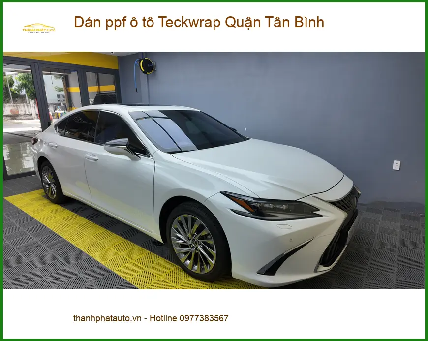 Nơi Dán PPF Ô Tô ppf ô tô Teckwrap Quận Tân Bình - Giá Tốt TPHCM ảnh thực tế 3