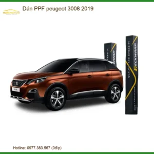Dán Phim PPF Ô Tô Peugeot 3008 2019 - Địa Chỉ Thi Công Uy Tín Giá Tốt TPHCM