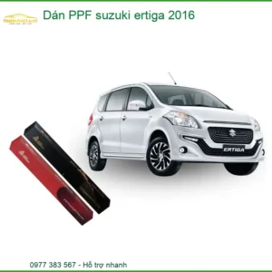 Dán PPF Suzuki Ertiga 2016 - Địa Chỉ Lắp Đặt Uy Tín TPHCM