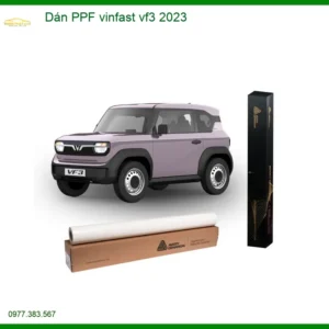 Dán PPF Vinfast VF3 2023 - Trung Tâm Chuyên Gắn PPF Cao Cấp TPHCM
