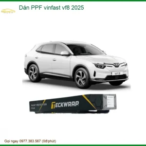 Dán PPF Vinfast VF8 2025 - Địa Chỉ Lắp Đặt Chống Trầy TPHCM