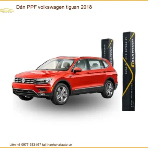 Dán PPF Volkswagen Tiguan 2018 - Địa Chỉ Lắp Đặt Phim PPF Uy Tín TPHCM