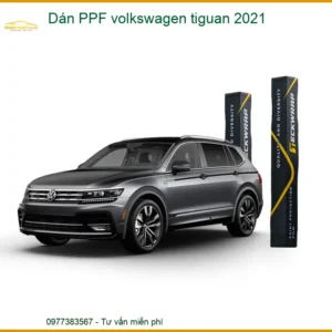 Dán PPF Volkswagen Tiguan 2021 - Địa Chỉ Lắp Đặt Uy Tín TPHCM