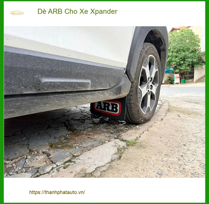Anh Tuấn Kiệt lắp Dè ARB cho Xpander ở Cần Giờ để tránh văng bùn