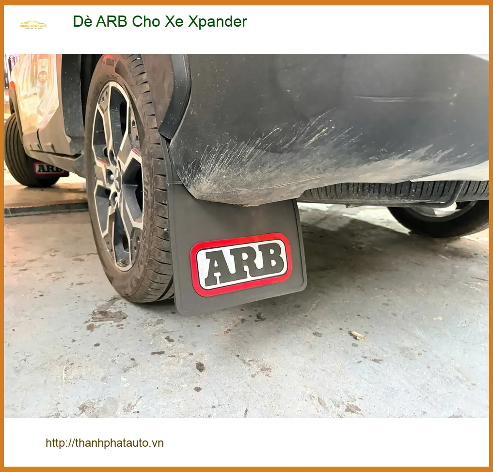 Anh Tuấn Kiệt lắp Dè ARB cho Xpander ở Cần Giờ để tránh văng bùn ảnh thực tế 2