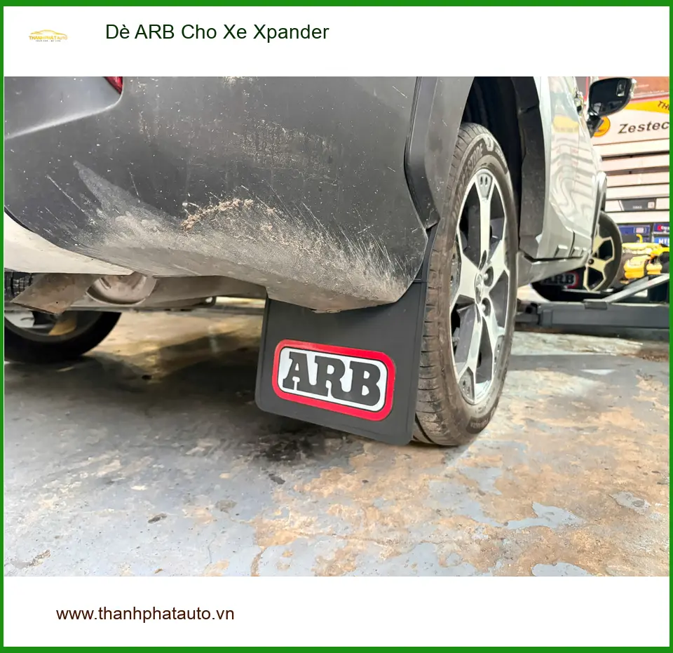 Anh Tuấn Kiệt lắp Dè ARB cho Xpander ở Cần Giờ để tránh văng bùn ảnh thực tế 3