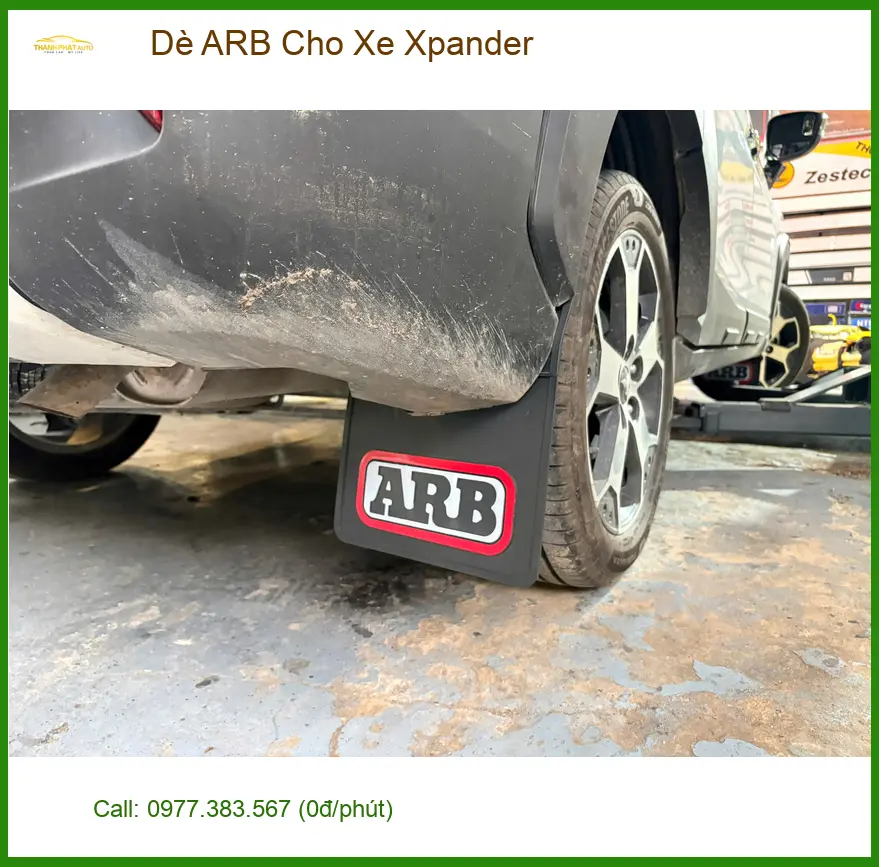 Anh Tấn gắn Dè ARB cho Xpander Cross ở Quận 9 để chống bùn đất bám gầm