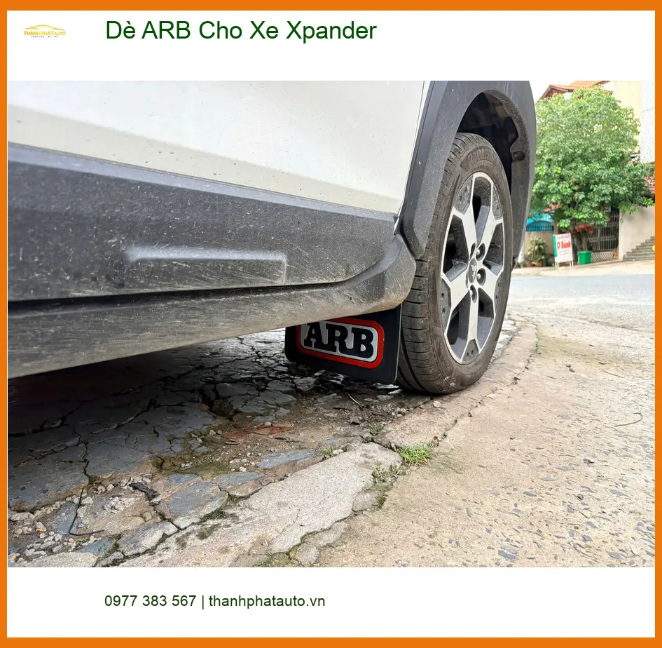 Anh Tấn gắn Dè ARB cho Xpander Cross ở Quận 9 để chống bùn đất bám gầm ảnh thực tế 4