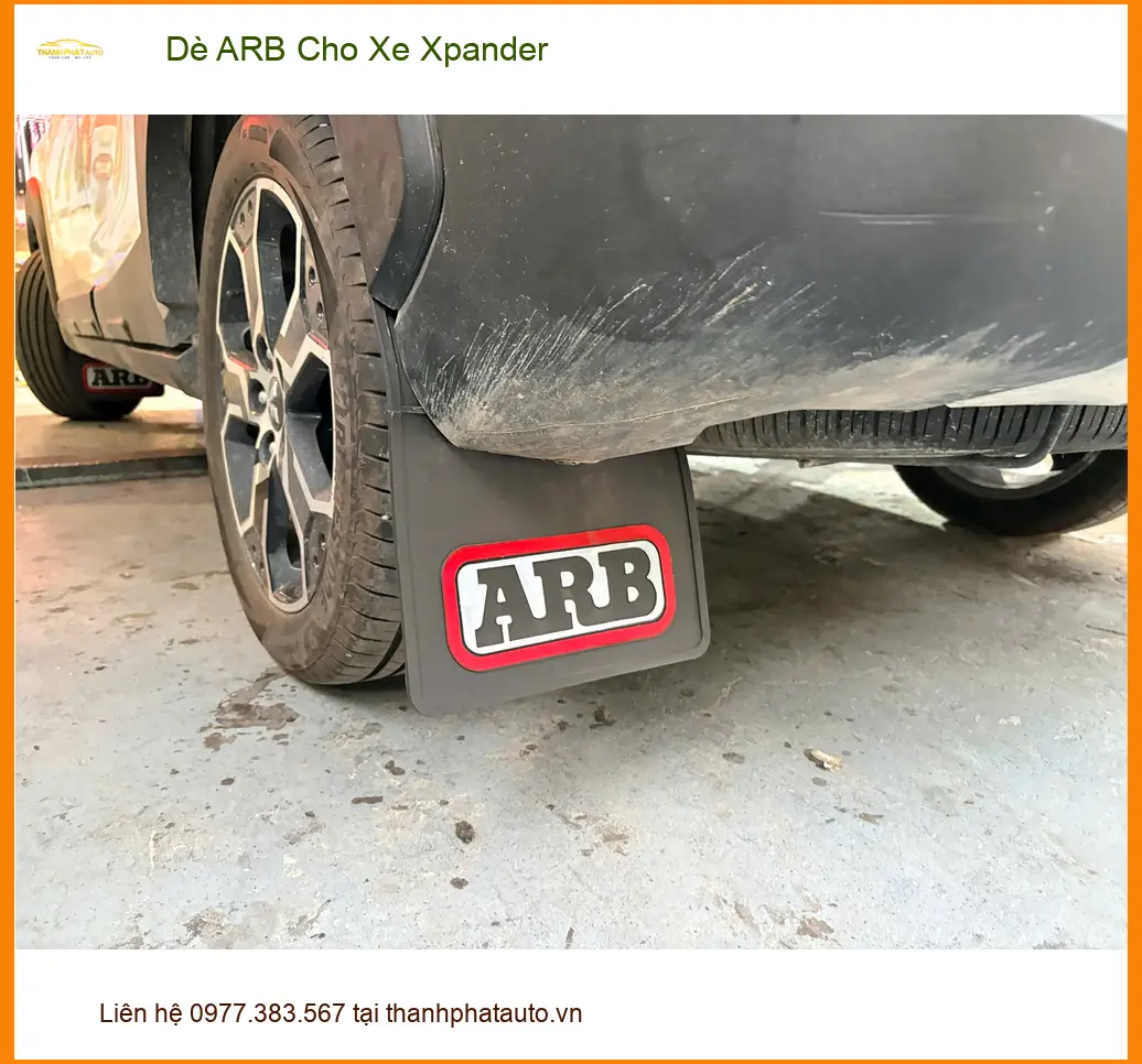 Anh Tấn gắn Dè ARB cho Xpander Cross ở Quận 9 để chống bùn đất bám gầm ảnh thực tế 5