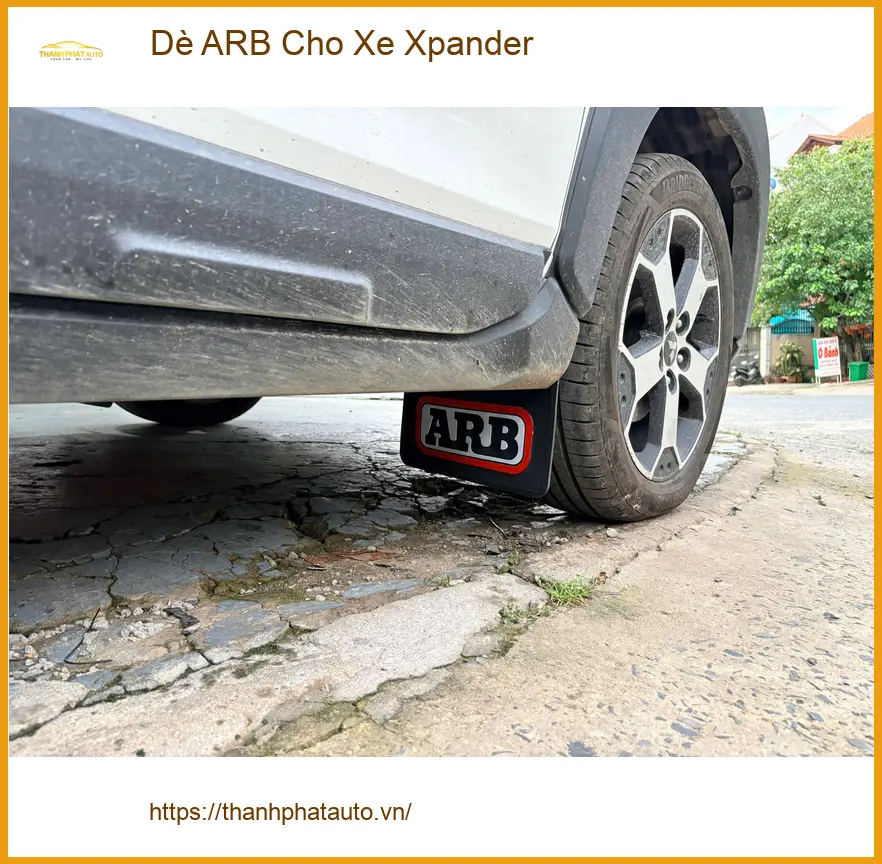 Anh Lâm lắp Dè ARB cho Mitsubishi Xpander tại Quận 2 để bảo vệ thân xe khi đi đường sỏi đá