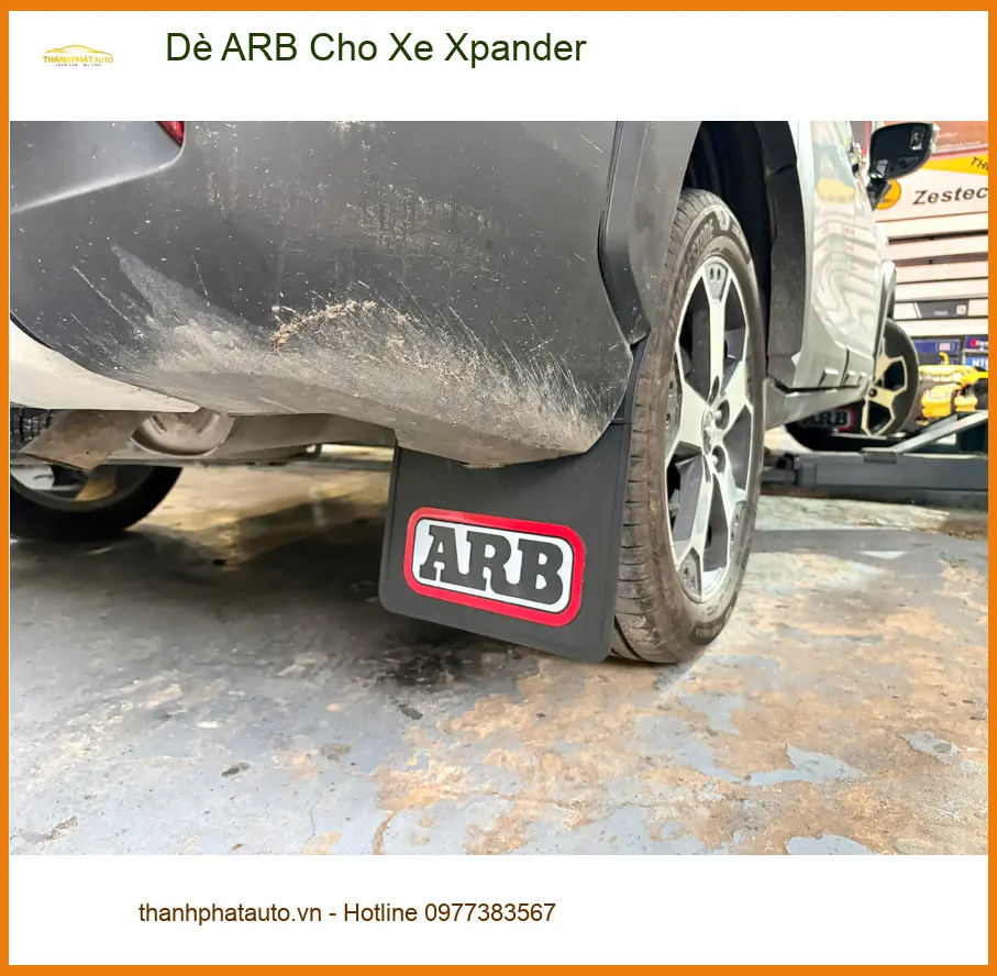 Anh Lâm lắp Dè ARB cho Mitsubishi Xpander tại Quận 2 để bảo vệ thân xe khi đi đường sỏi đá ảnh thực tế 2