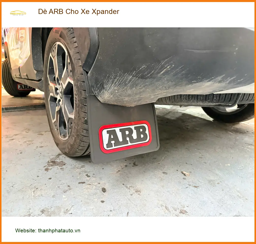 Anh Lâm lắp Dè ARB cho Mitsubishi Xpander tại Quận 2 để bảo vệ thân xe khi đi đường sỏi đá ảnh thực tế 4
