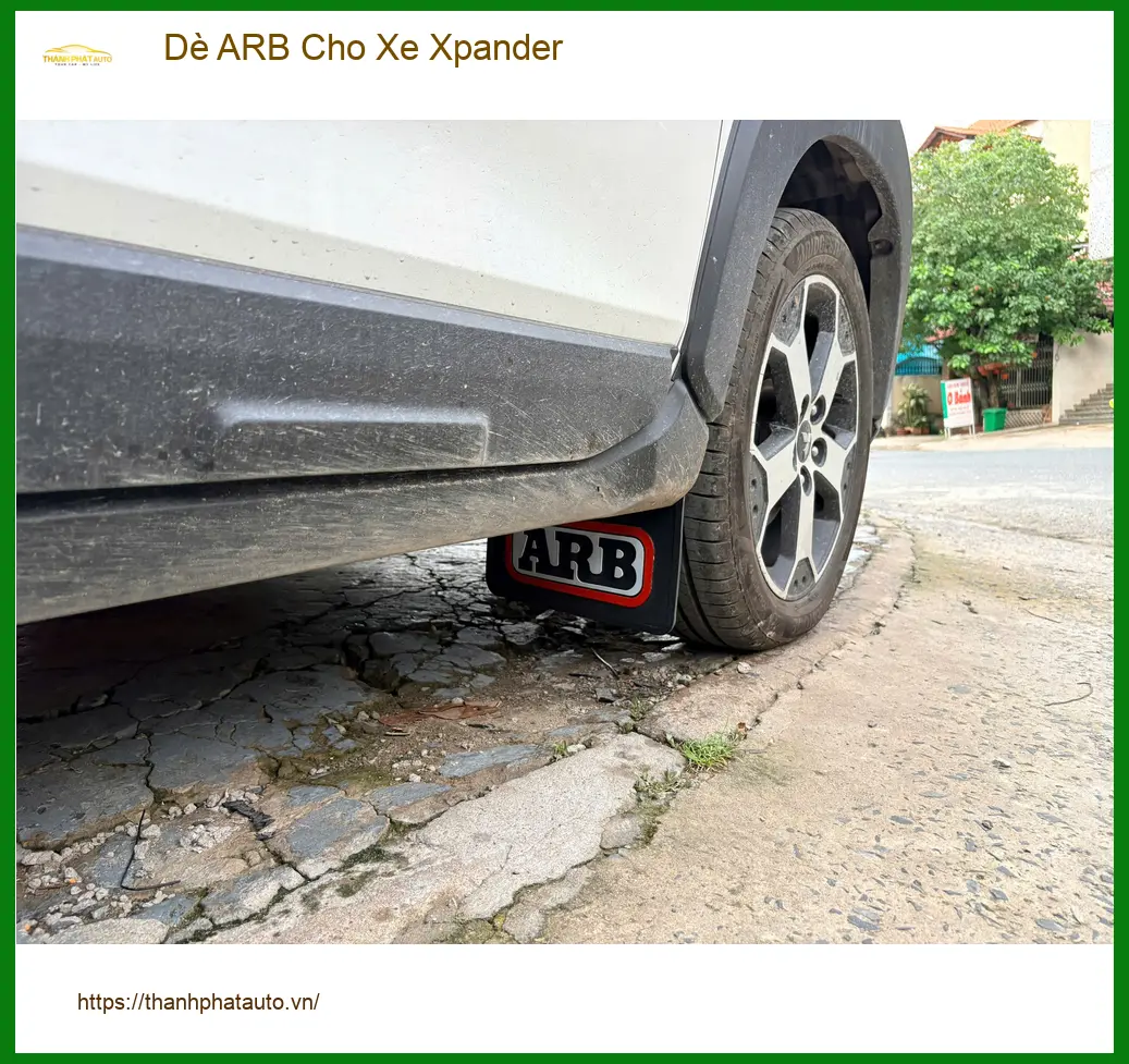 Anh Lâm lắp Dè ARB cho Mitsubishi Xpander tại Quận 2 để bảo vệ thân xe khi đi đường sỏi đá ảnh thực tế 5