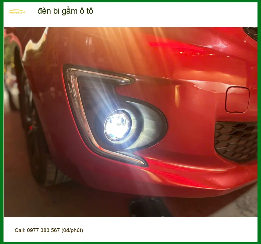 Anh Tùng độ đèn bi gầm ô tô cho Hyundai Kona tại Quận 9 ảnh thực tế 2