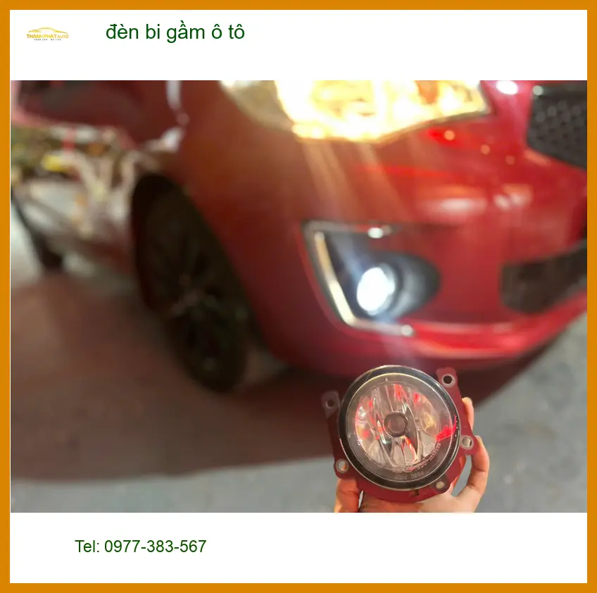 Anh Minh lắp đèn bi gầm ô tô cho Ford Everest tại Quận Tân Phú để tăng sáng. ảnh thực tế 2