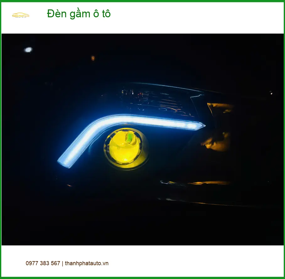 Chú Sơn lắp đèn gầm ô tô cho Mazda CX-5 tại Quận Tân Bình khi thường xuyên đi đường tối ảnh thực tế 2