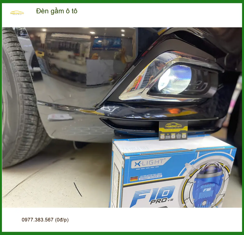 Anh Thanh nâng cấp đèn gầm ô tô cho Honda CRV ở Hóc Môn để lái xe an toàn hơn ảnh thực tế 2