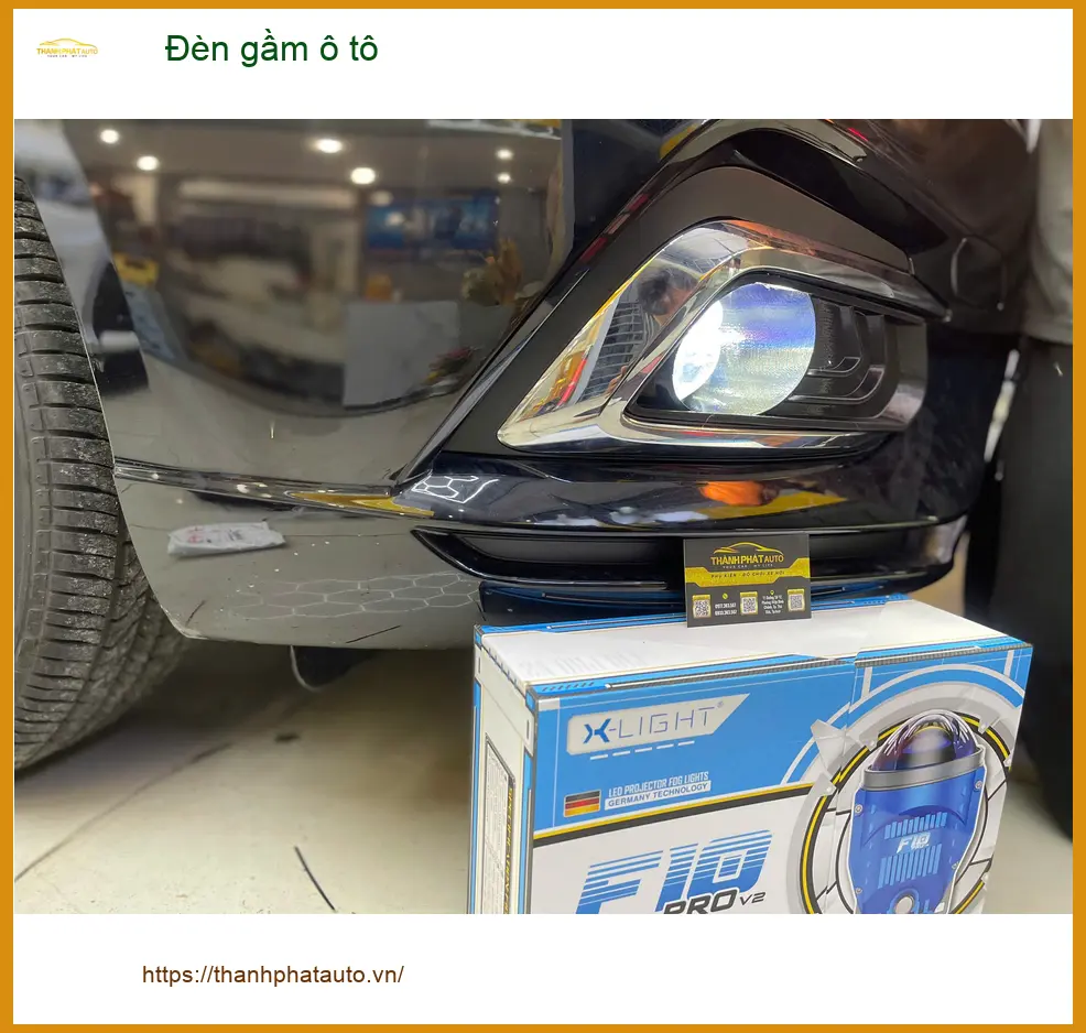 Bác Văn Sáng nâng cấp Đèn gầm ô tô cho Mazda CX-5 đèn zin mờ tại Thủ Đức ảnh thực tế 4