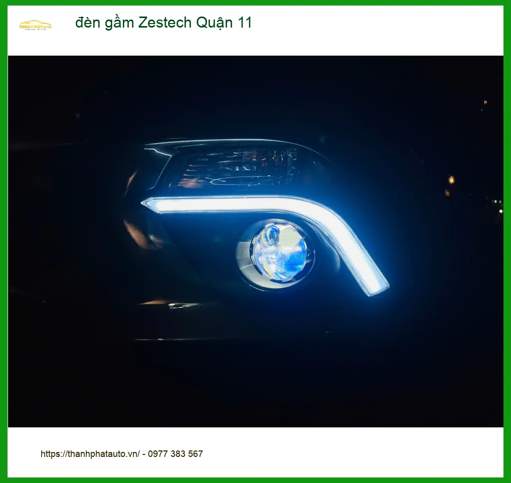 Trung Tâm Lắp Đặt Độ Đèn Ô Tô đèn gầm Zestech Quận 11 - Nâng Cấp Chính Hãng ảnh thực tế 2