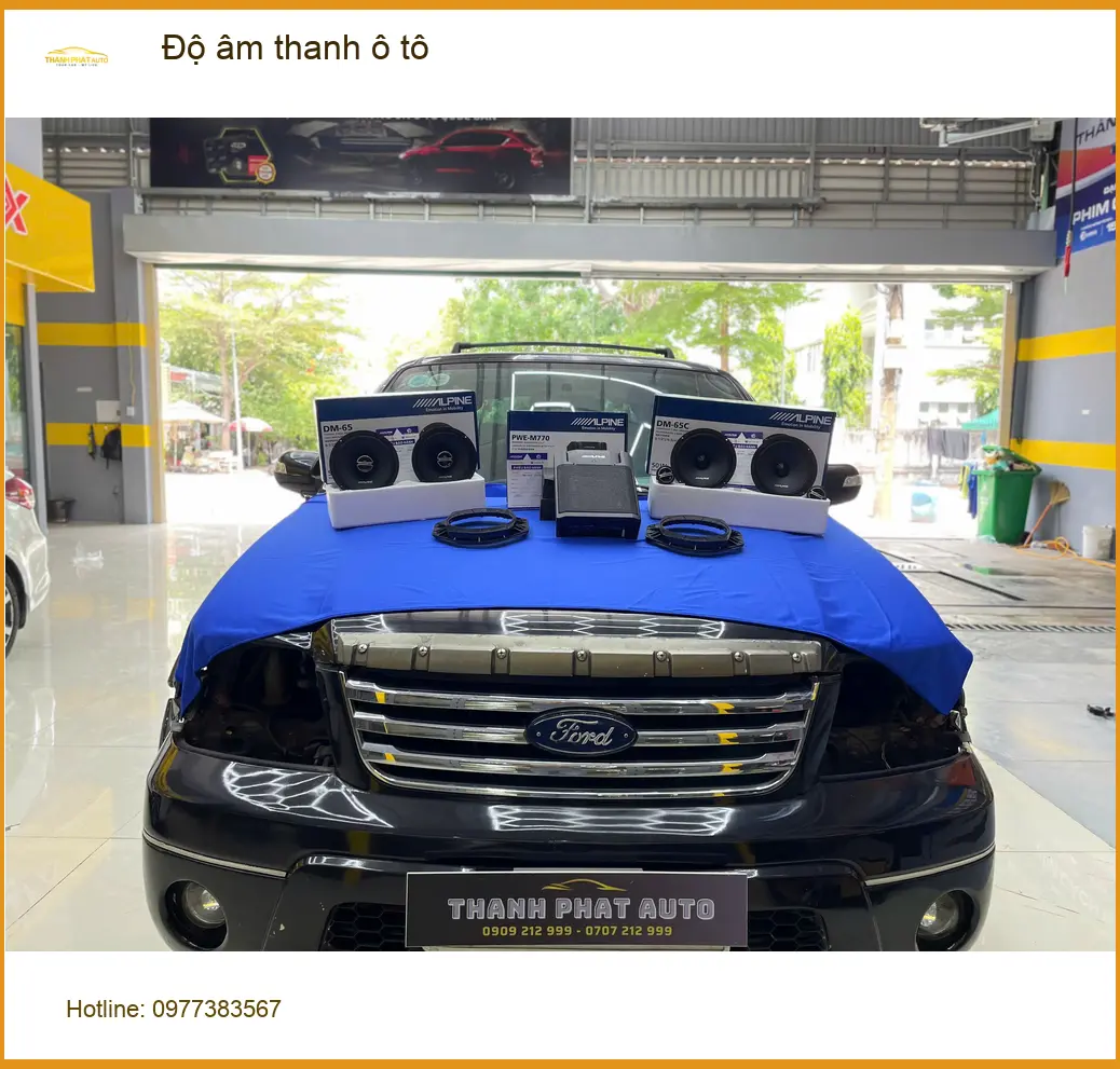 Anh Hưng độ âm thanh ô tô Honda CRV tại Quận 5 muốn trải nghiệm âm nhạc đỉnh cao ảnh thực tế 3
