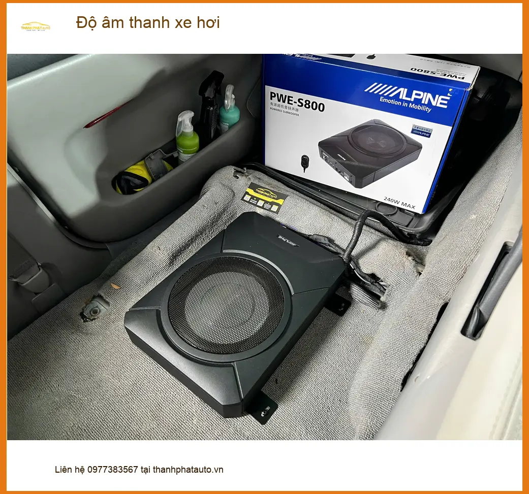 Anh Hùng Cường độ âm thanh xe hơi Honda CRV tại Quận 2 để nghe nhạc hay hơn ảnh thực tế 3