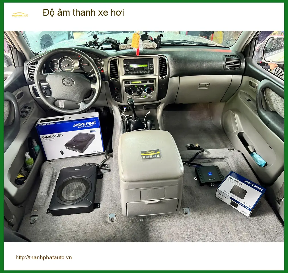 Anh Hùng Cường độ âm thanh xe hơi Honda CRV tại Quận 2 để nghe nhạc hay hơn ảnh thực tế 4