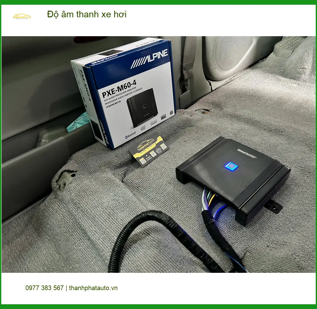 Anh Hùng Cường độ âm thanh xe hơi Honda CRV tại Quận 2 để nghe nhạc hay hơn ảnh thực tế 5