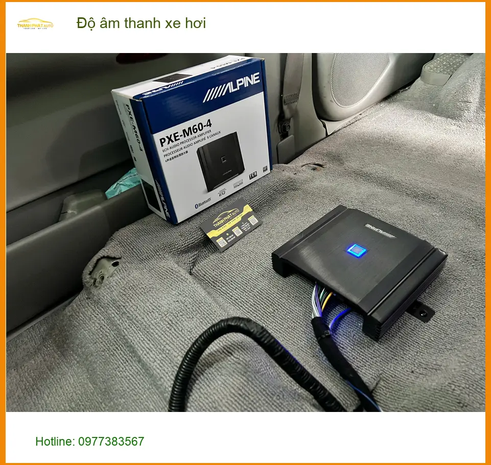 Anh Tấn độ âm thanh xe hơi Honda CR-V tại Hóc Môn để trải nghiệm âm nhạc sống động hơn ảnh thực tế 4